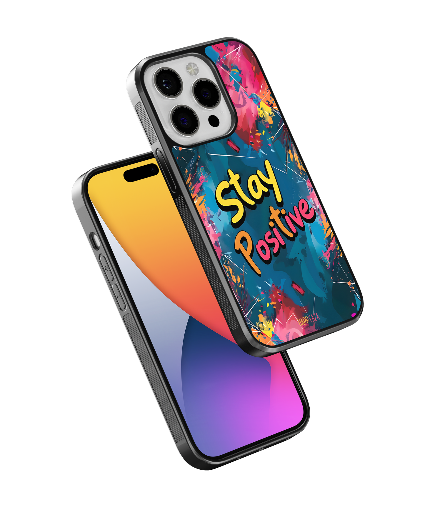 ColorSplash Positivity Designer Phone Case