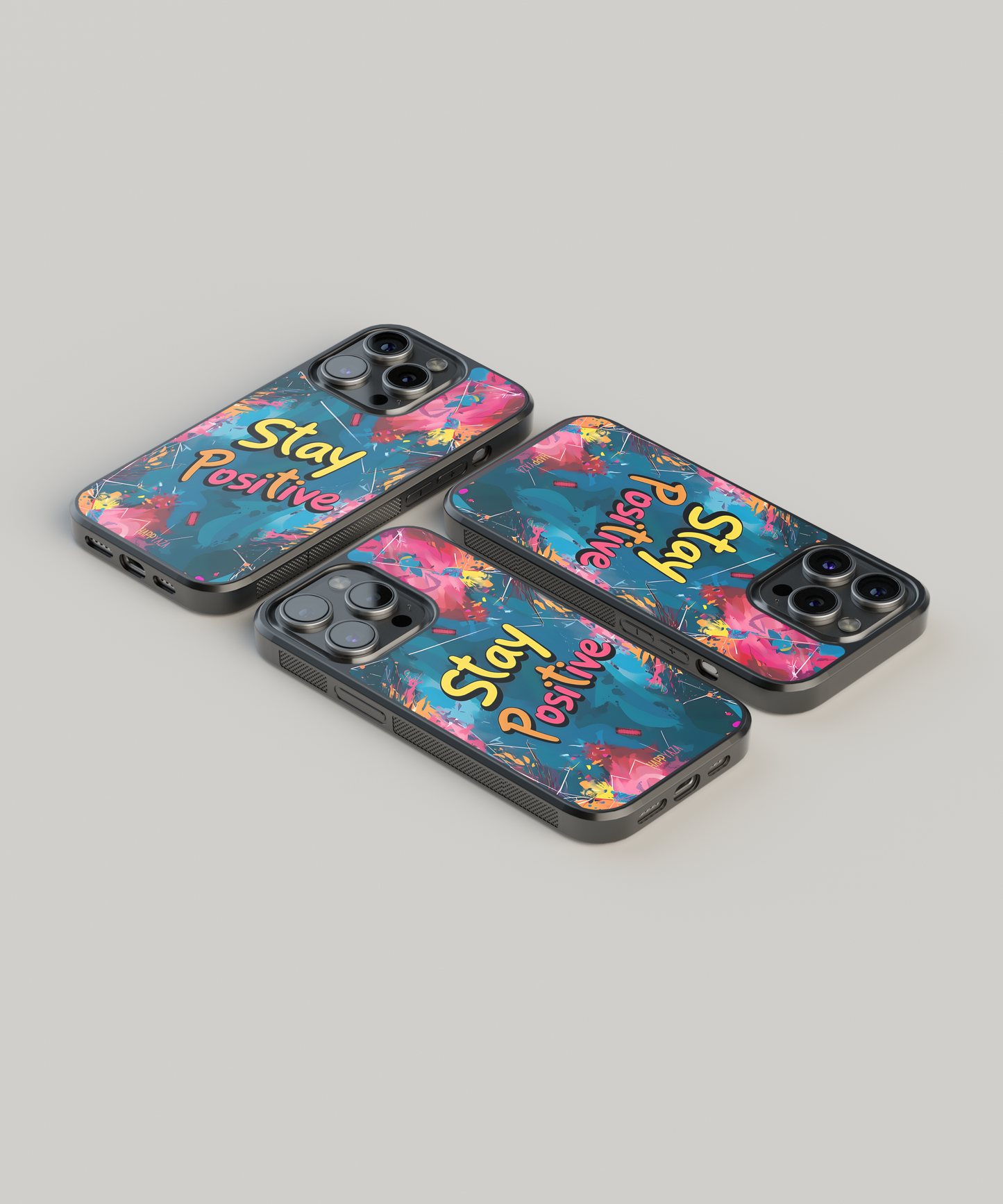 ColorSplash Positivity Designer Phone Case