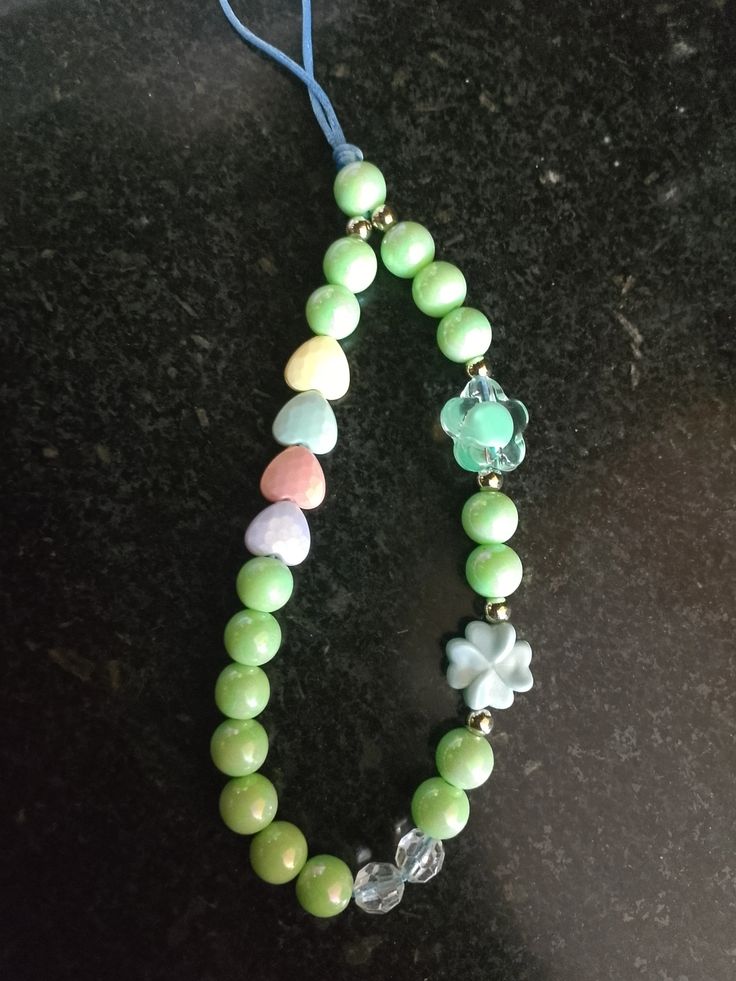 Colorful Beads Floral charm