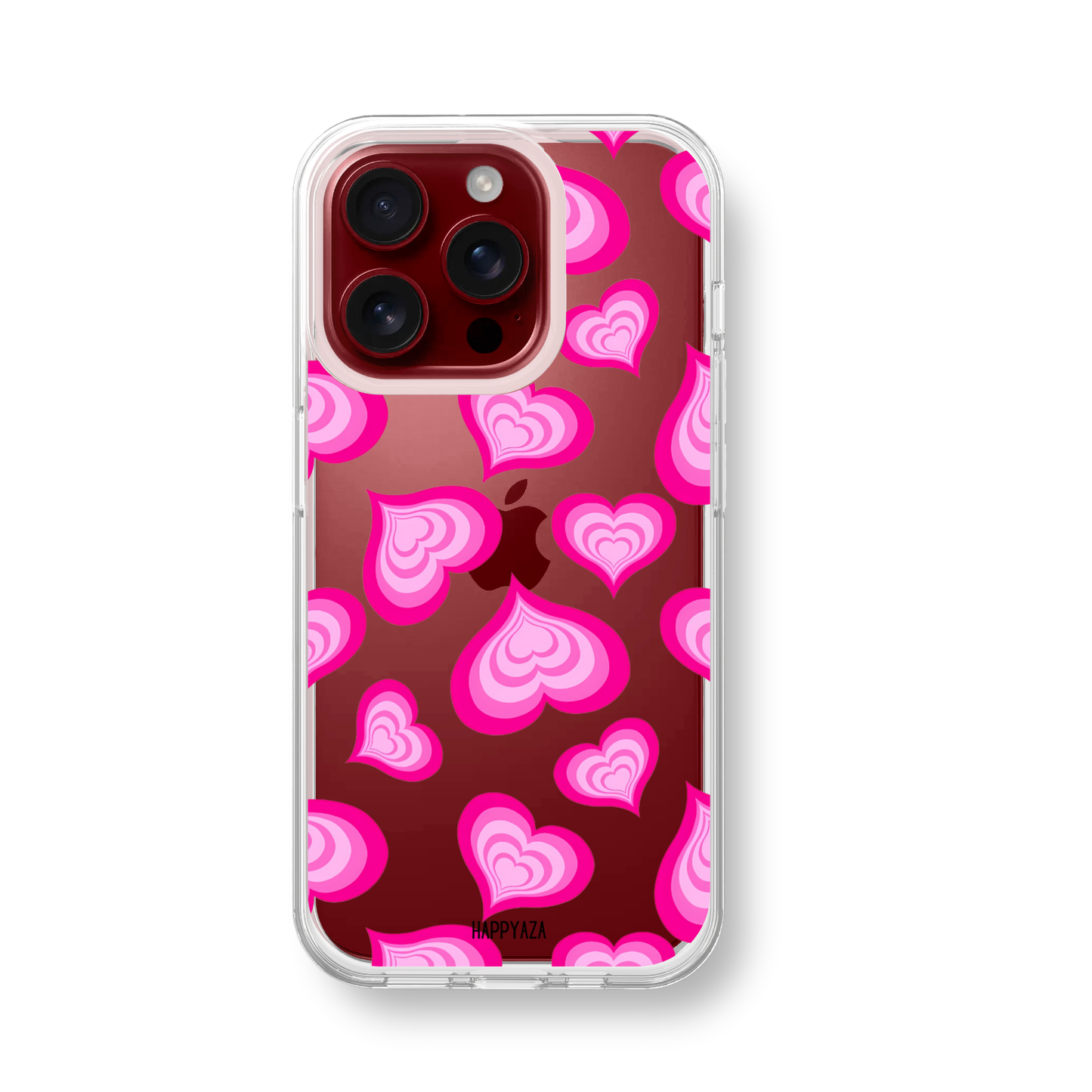 Abstract Hearts Soft Silicone Phone Case