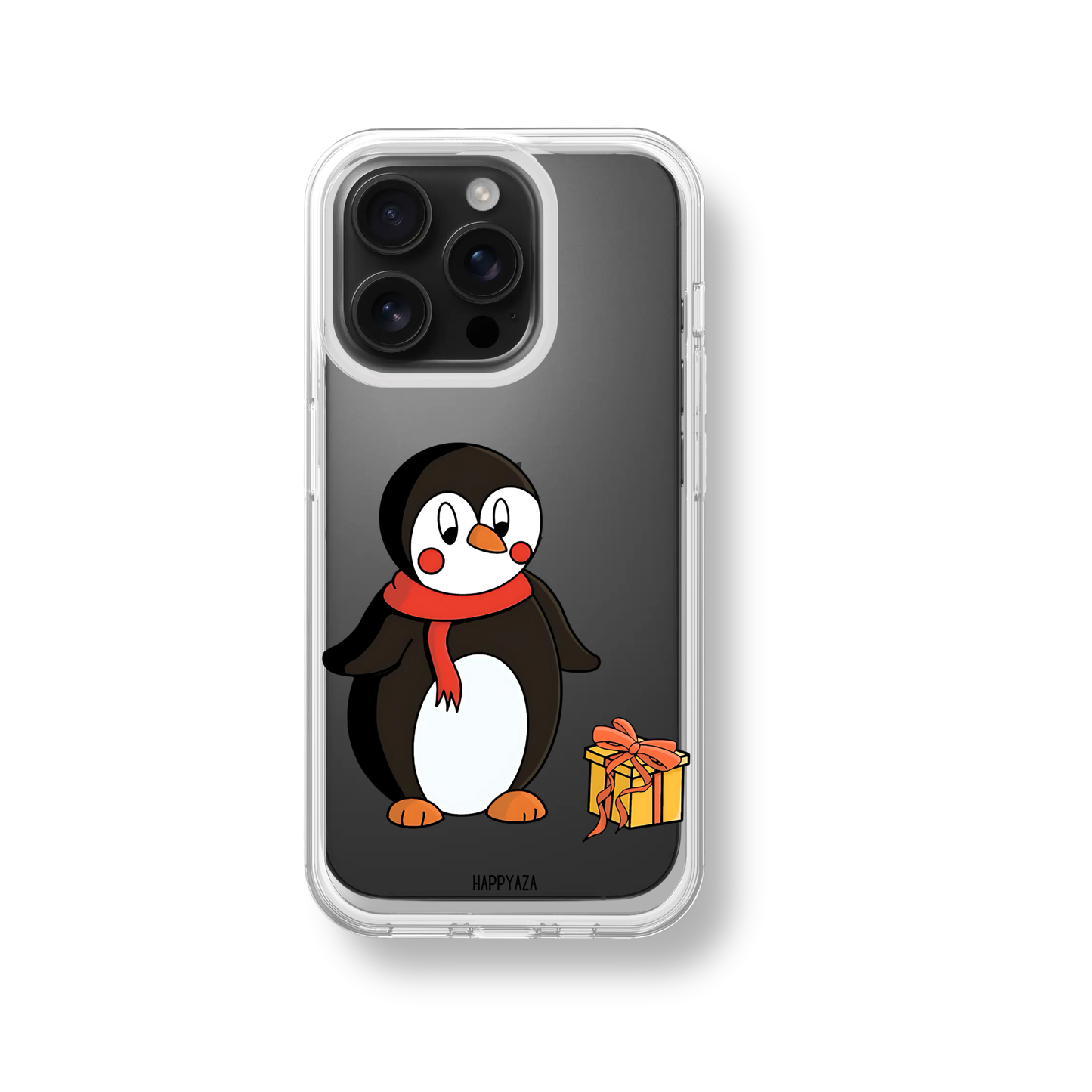 Cute Penguin Soft Silicone Phone Case
