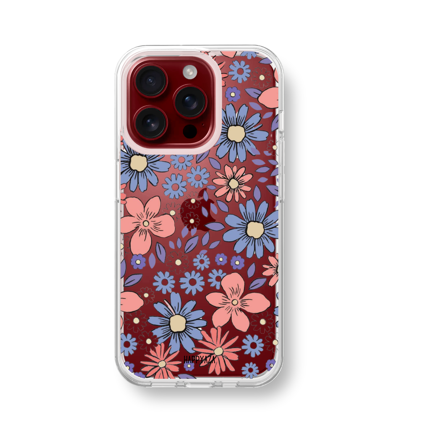 Colorful flowers Soft Silicone Phone Case