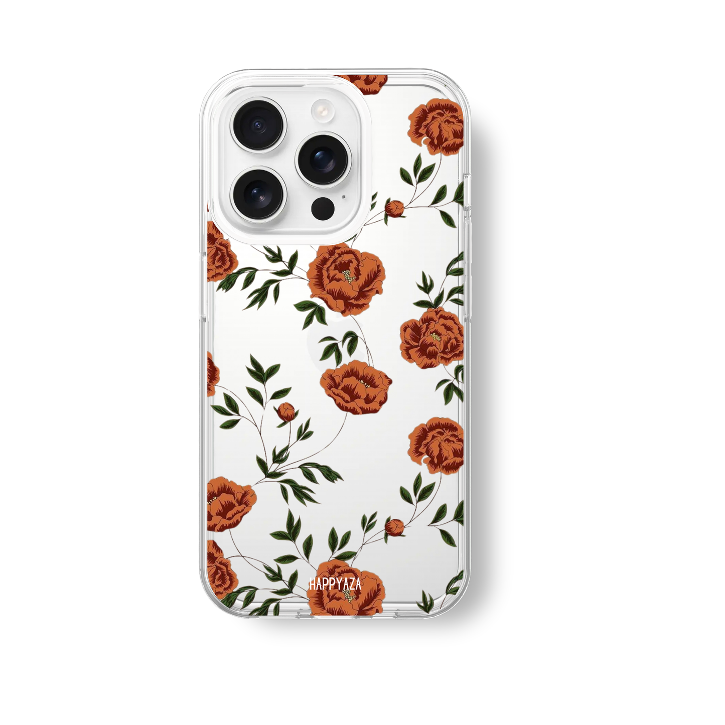 Roses Illustration Soft Silicone Phone Case