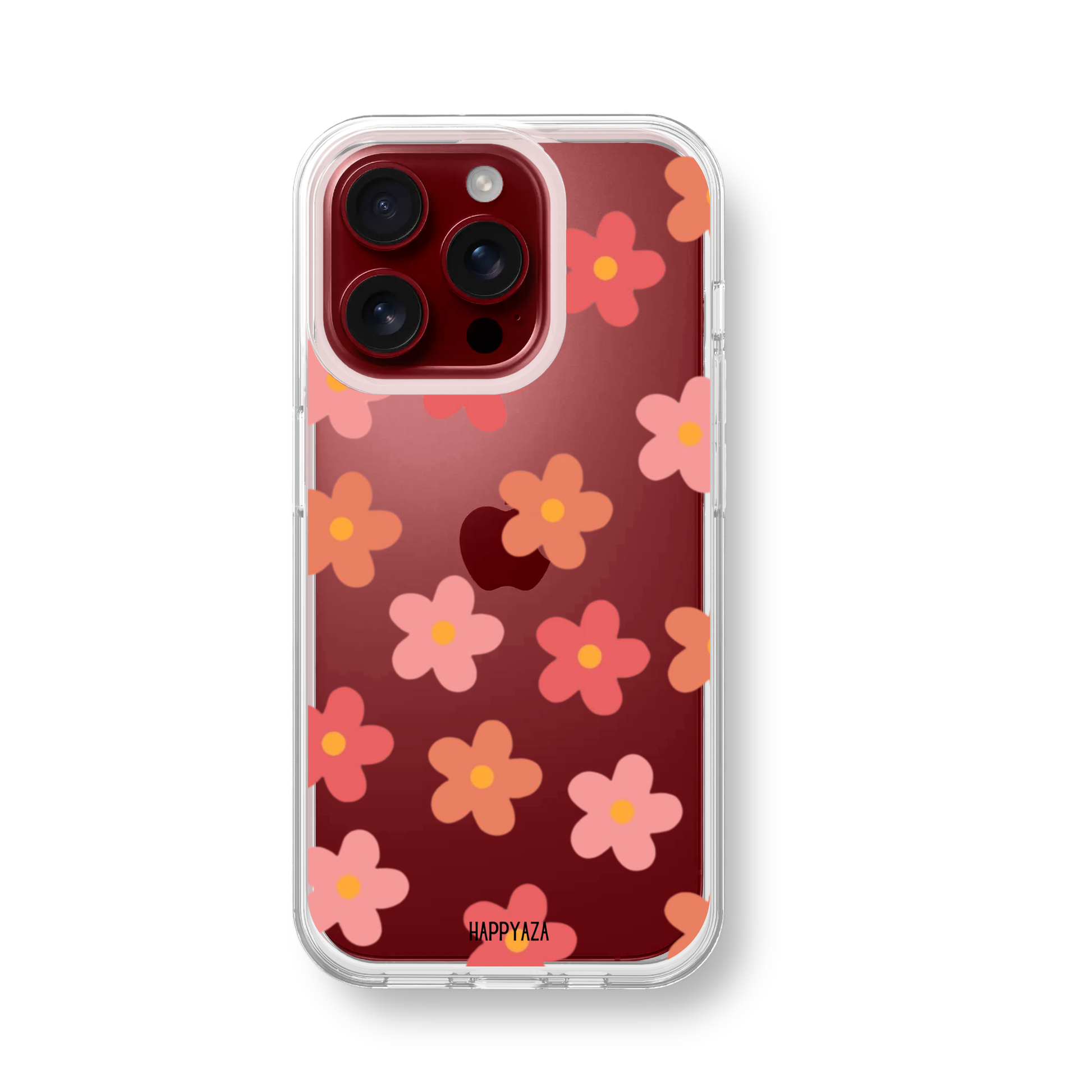 Preppy Pink Aesthetic Soft Silicone Phone Case – Happyaza
