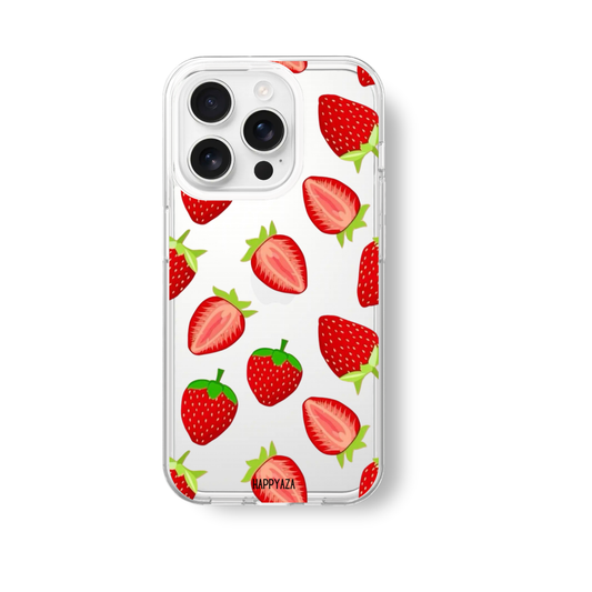 Strawberries soft Silicone Phone Case