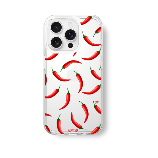 Spicy Chillies Soft Silicone Phone Case