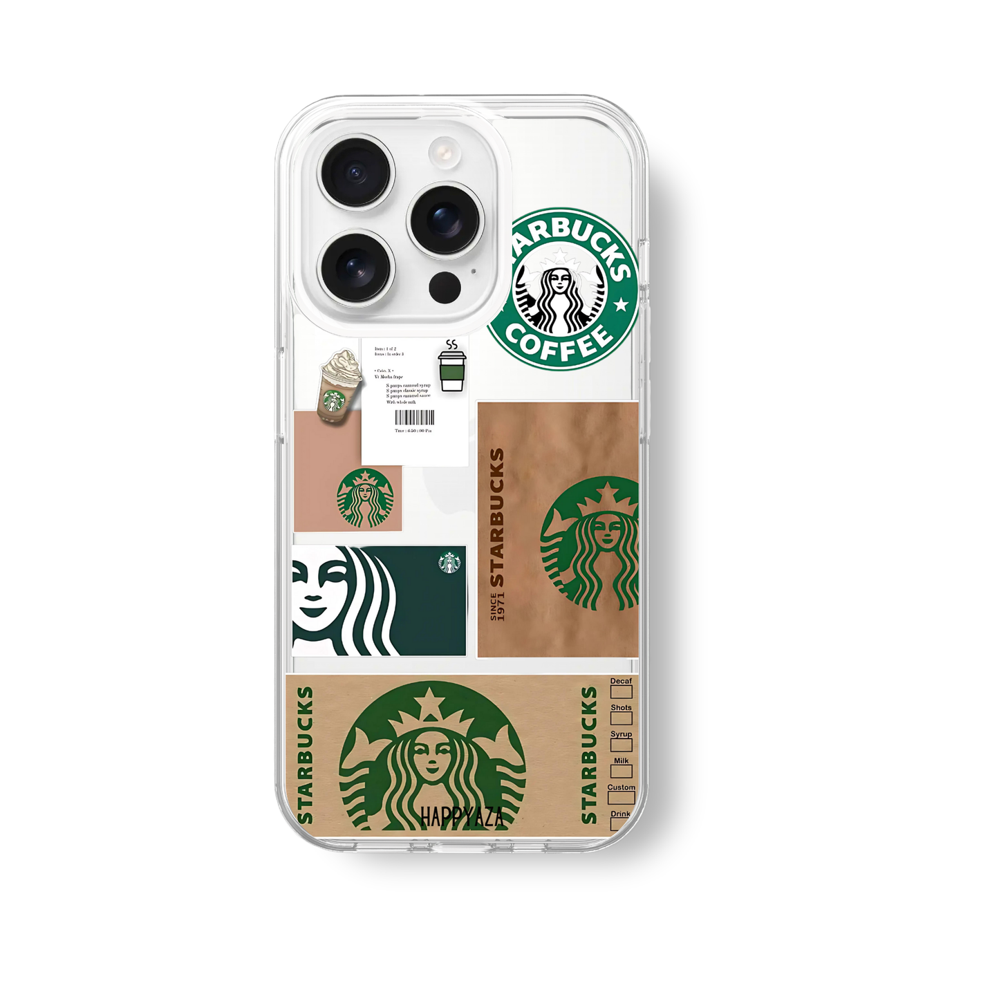 Stylish Starbucks Soft Silicone Phone Case