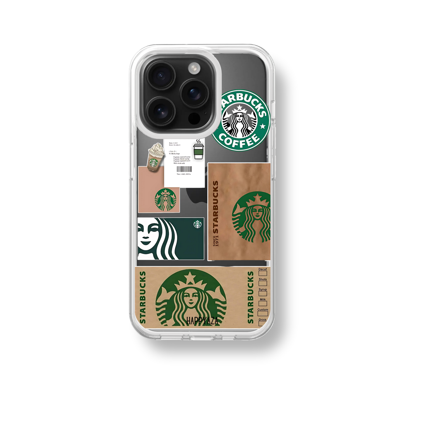 Stylish Starbucks Soft Silicone Phone Case
