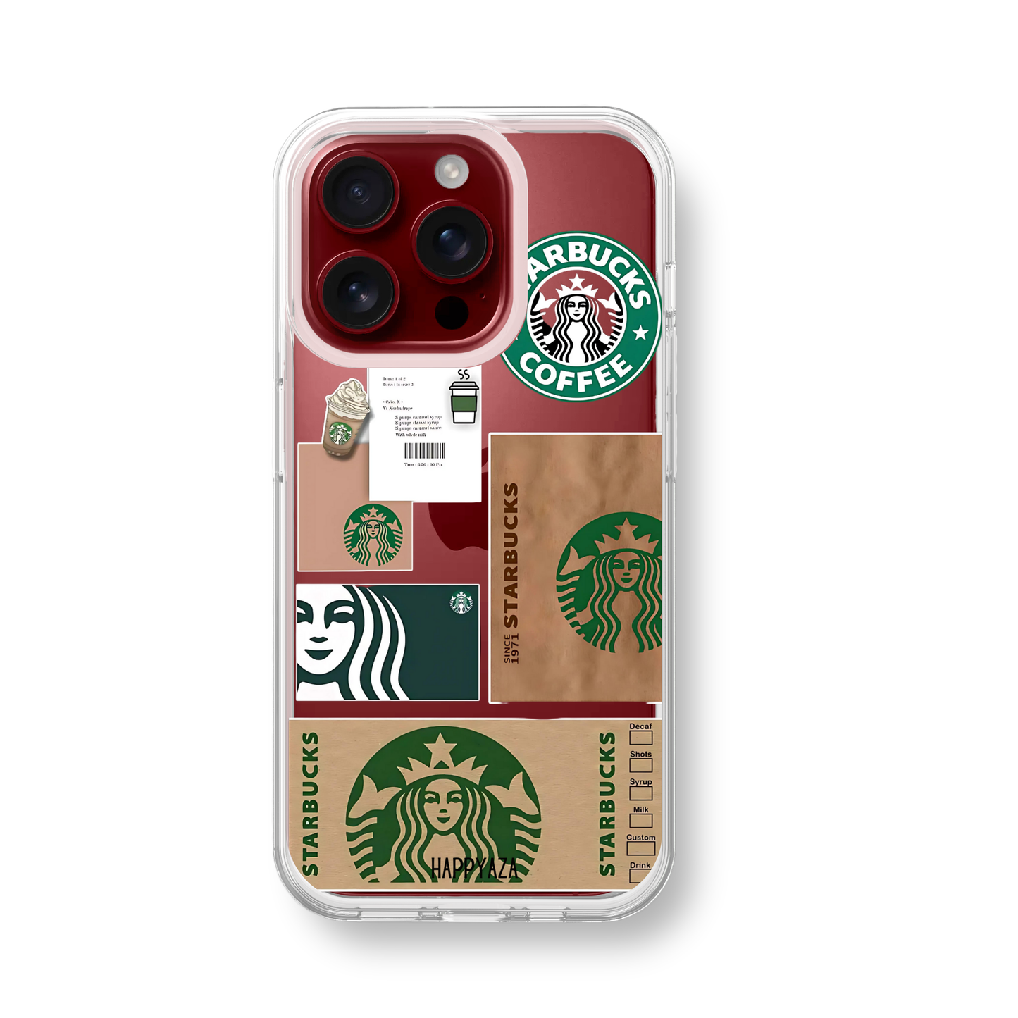 Stylish Starbucks Soft Silicone Phone Case