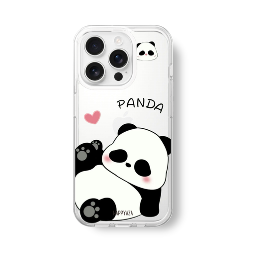 Cute Little Panda Soft Silicone Phone Case