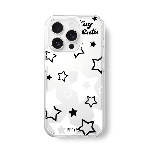 Stay Cute Stars Soft Silicone Phone Case