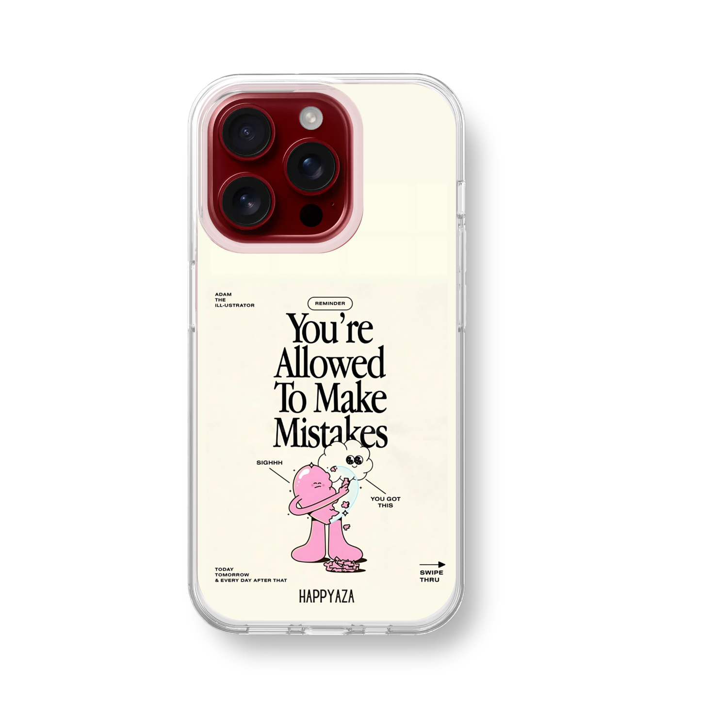 Mistakes Are Okay Soft Silicone Case