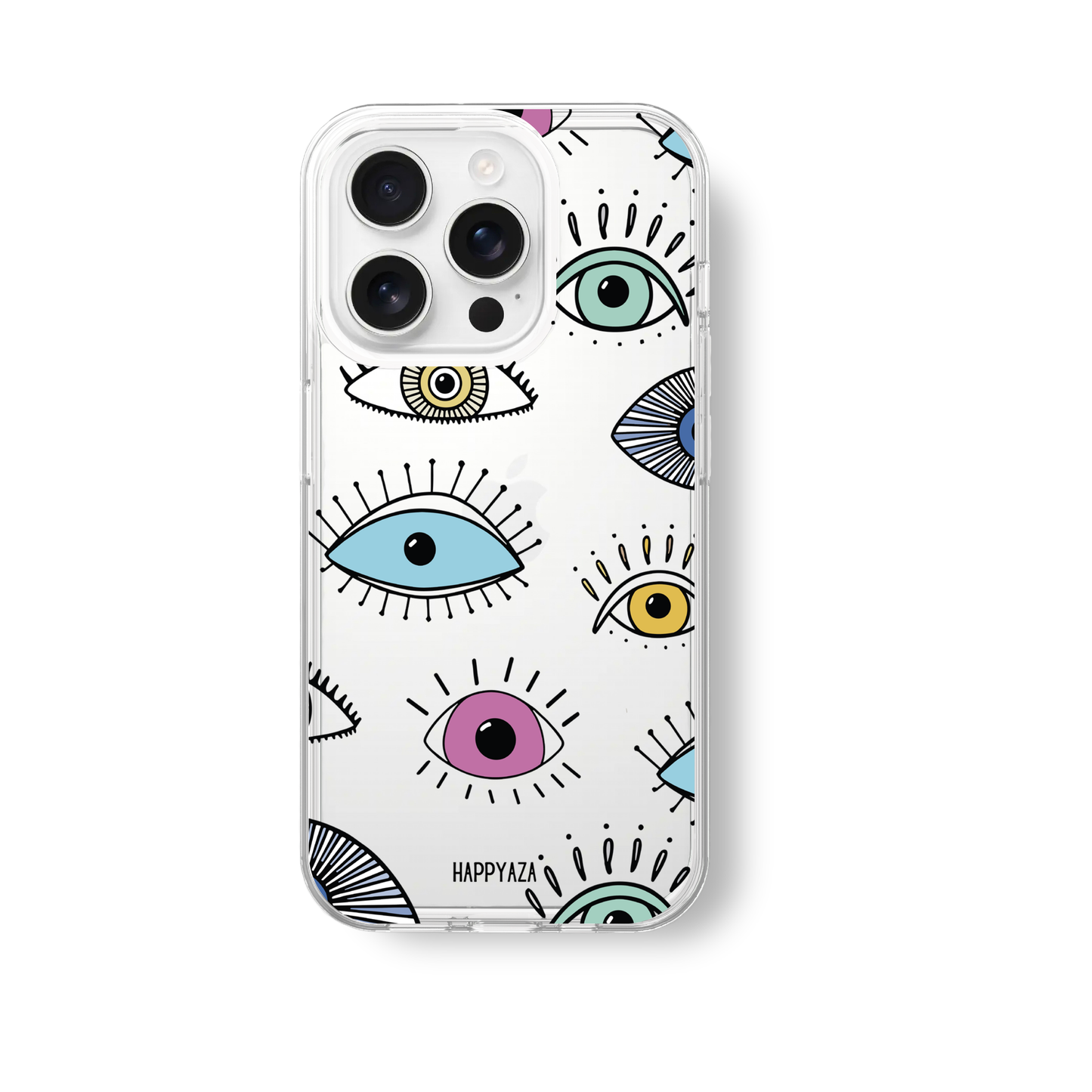 Colorful Evil Eye Soft Silicone Phone Case