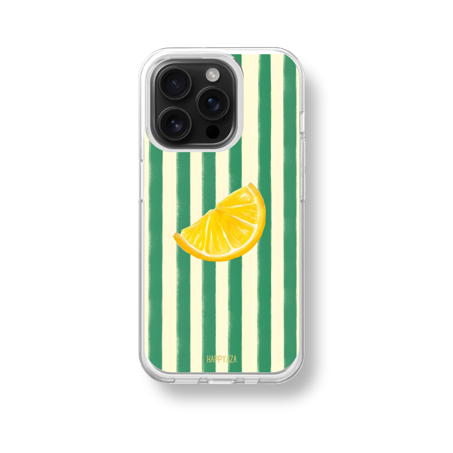 Citrus Zest Stripes Soft Silicone Case