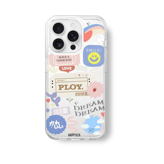 Rainbow Love Label Soft Silicone Phone Case