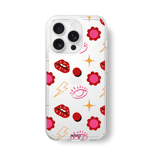 Pink Evil Eye Soft Silicone Phone Case