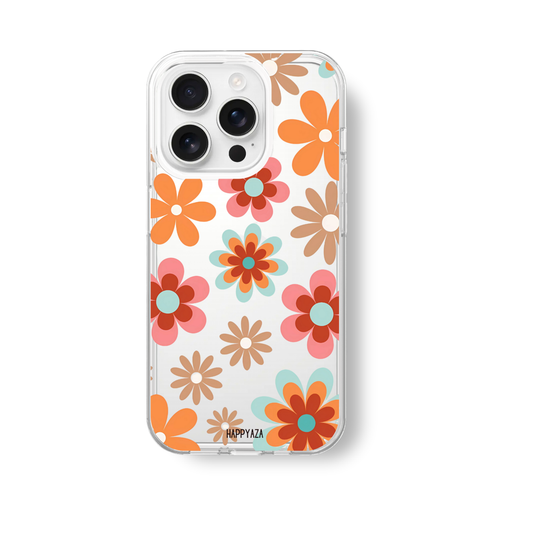 Colorful Floral Soft Silicone Phone Case