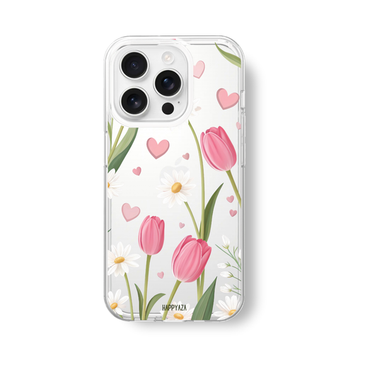 Tulips Flower Soft Silicone Phone Case