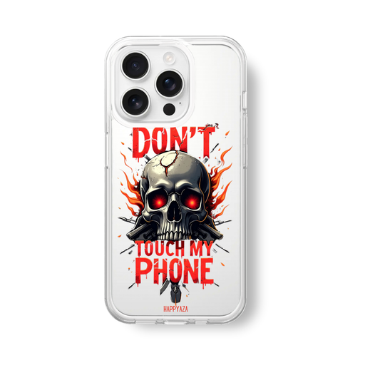 Don't Touch Soft Silicone Phone Case