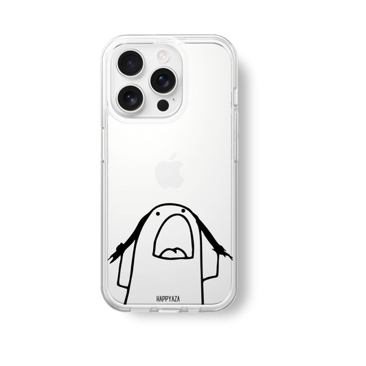 Angry Stickman Silicone Phone Case