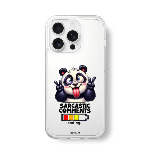 Sarcastic comments loading Silicone Phone Case