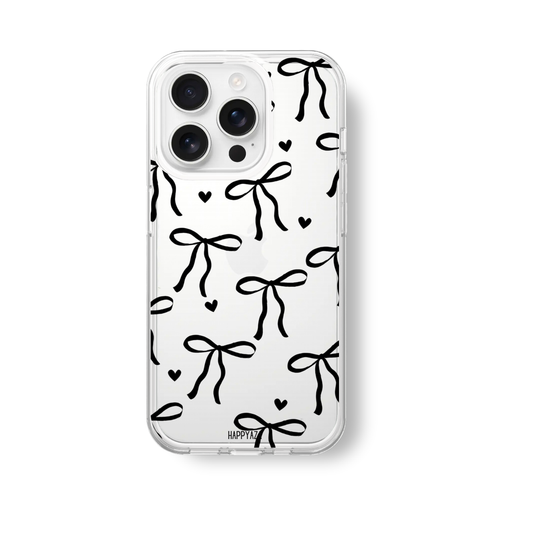 Bows With Hearts Silicone Phone Case