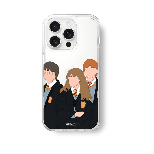 Golden Trio Silicone Phone Case