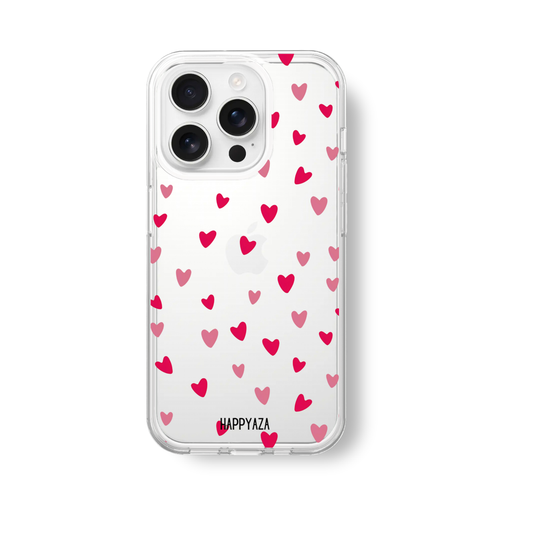Aesthetic Hearts Silicone Phone Case