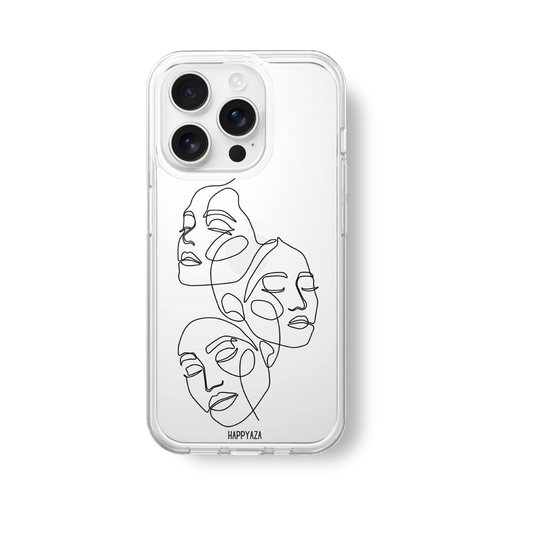 Aesthetic Face Silicone Phone Case