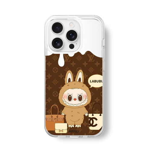Luxury Labubu Silicone Phone Case
