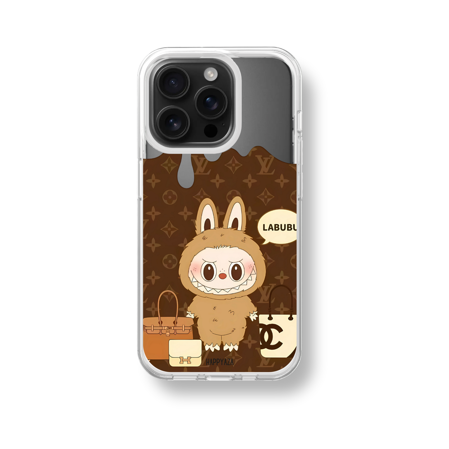 Luxury Labubu Silicone Phone Case