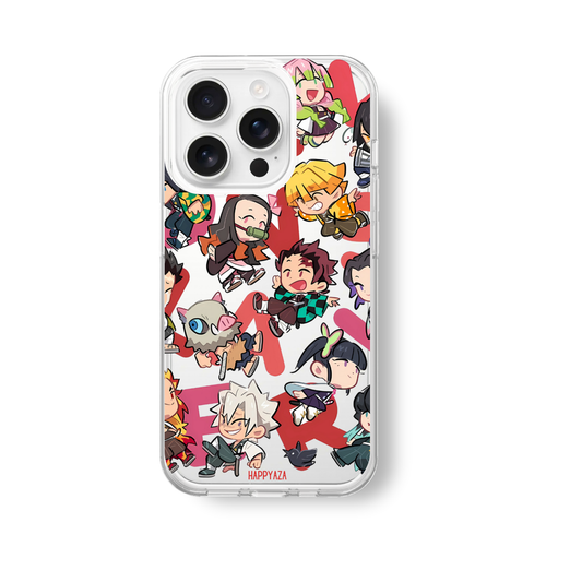 Chibi Squad Silicone Phone Case