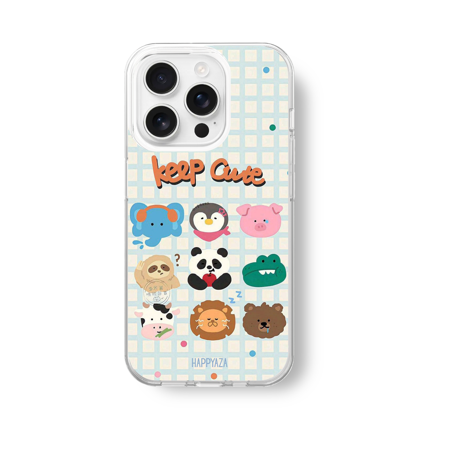 Keep Cute Squad Case Soft Silicone Phone Case