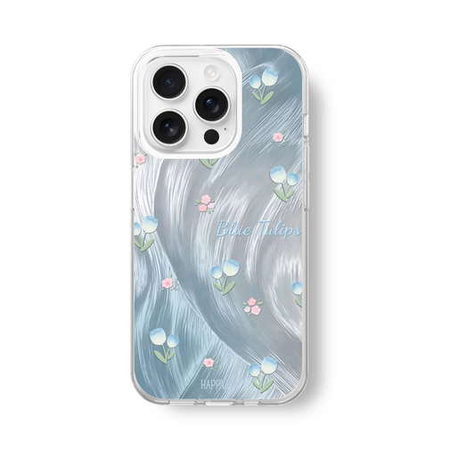 Blue Tulips Soft Silicone Case