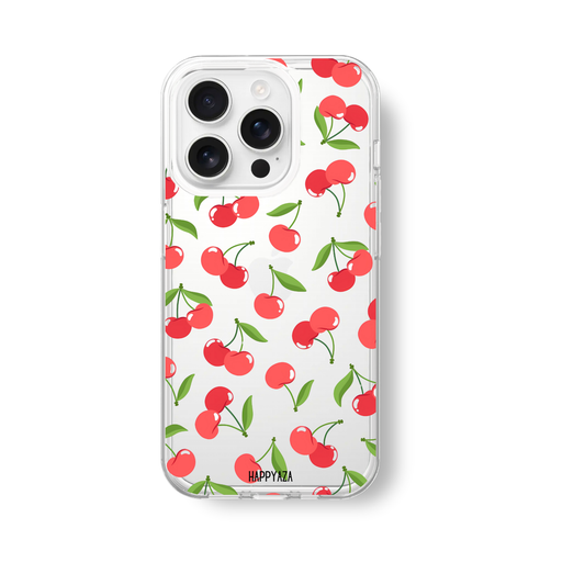 Delicious Cherry Fruit  Soft Silicone Phone Case