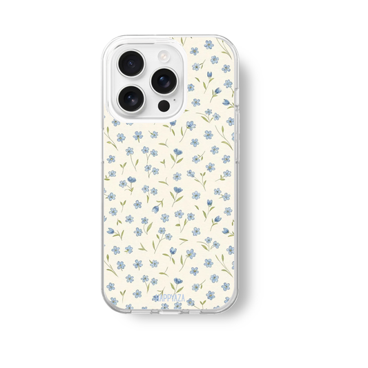 Blue Blossom Soft Silicone Case