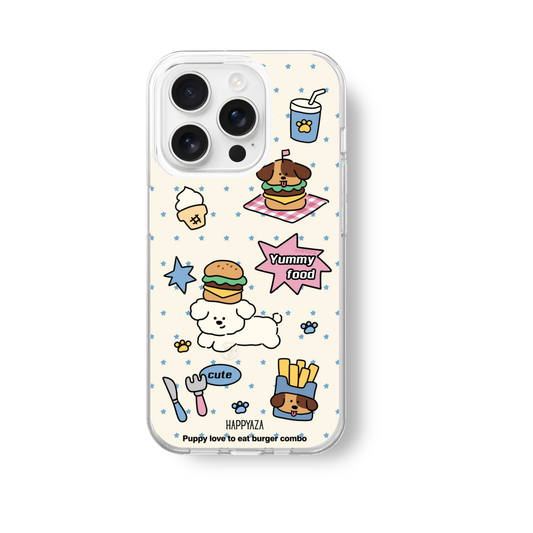 Burger Puppy Soft Silicone Case