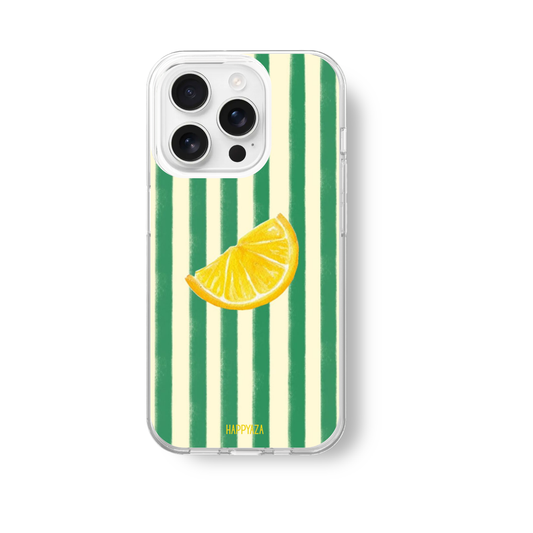 Citrus Zest Stripes Soft Silicone Case