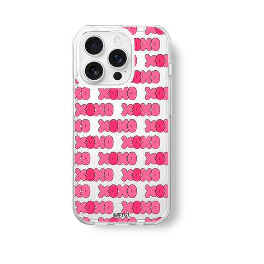 XOXO Stripe Silicone Phone Case