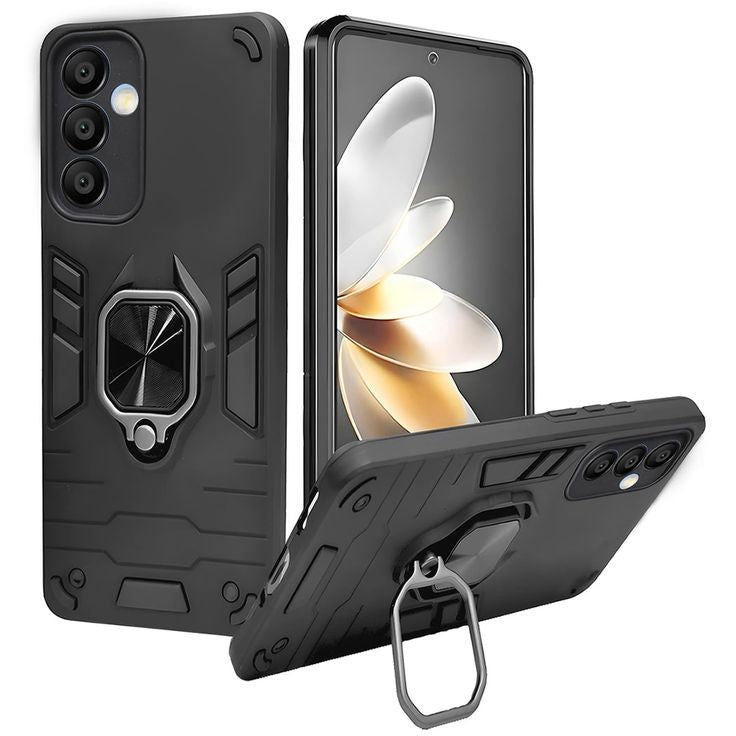 Rugged Shockproof Magnetic Ring Holder For Phone case