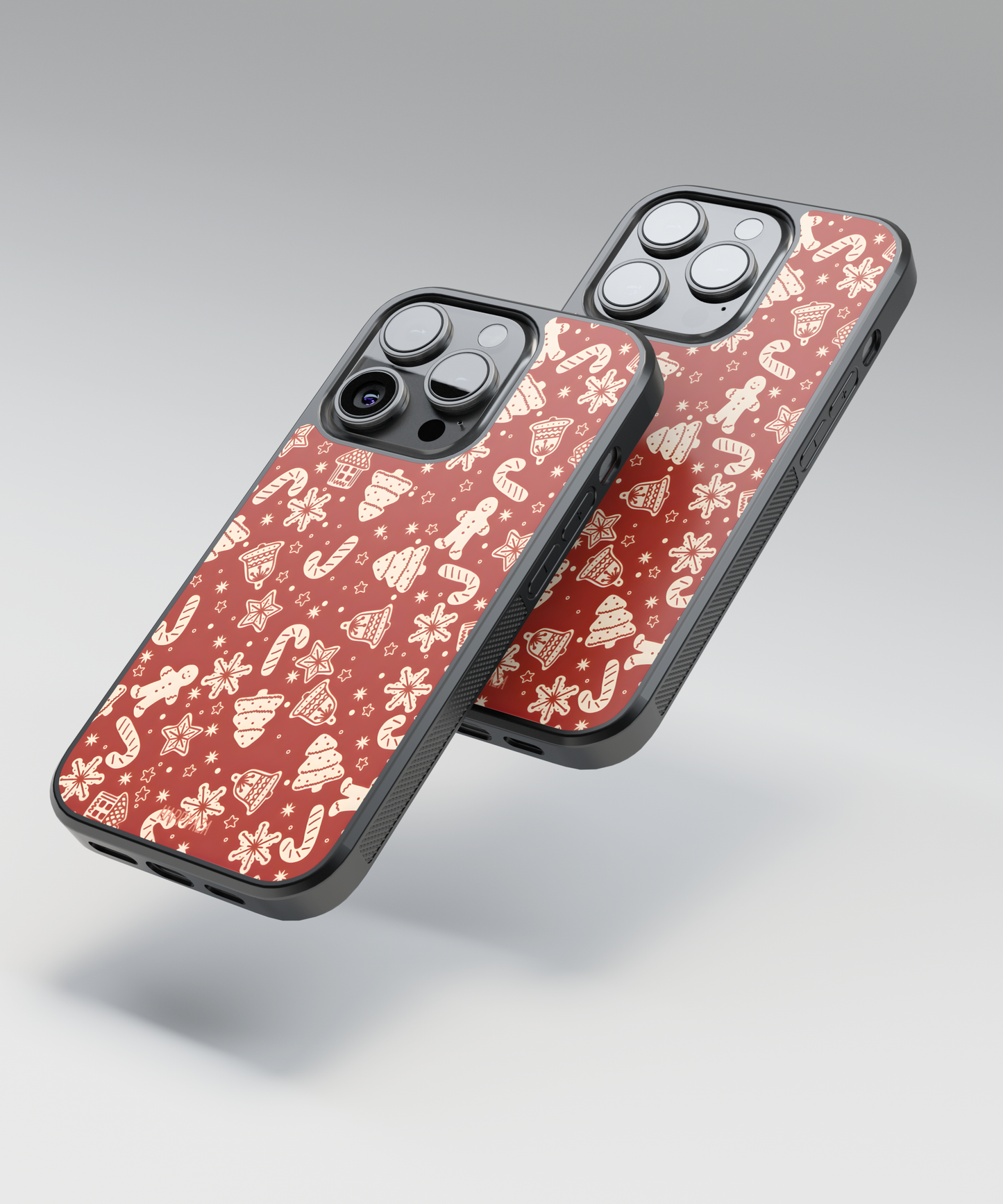 Crimson Christmas Treats Designer Phone Case