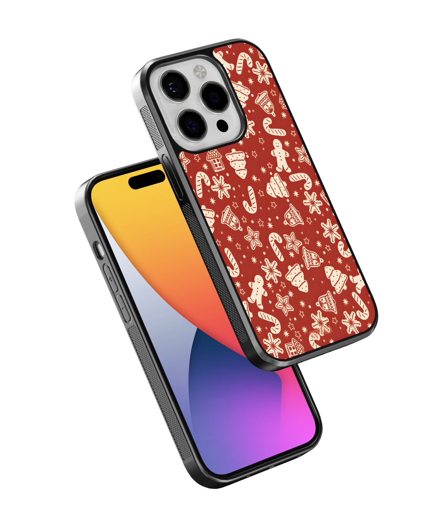 Crimson Christmas Treats Designer Phone Case
