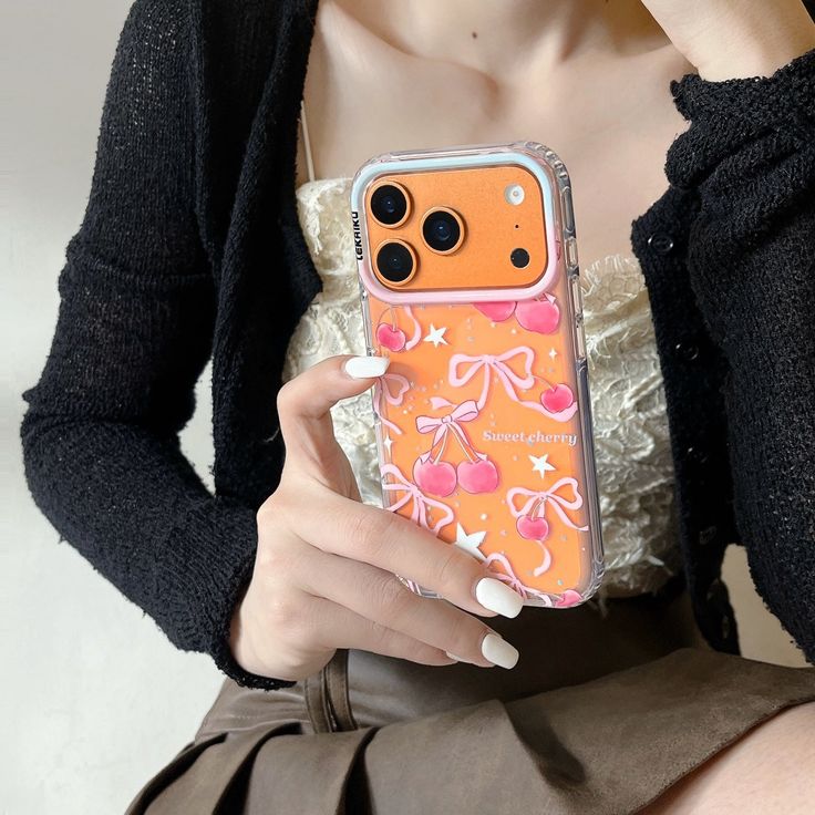 Cute Cartoon Aesthetic Printed Silicone Phone Case