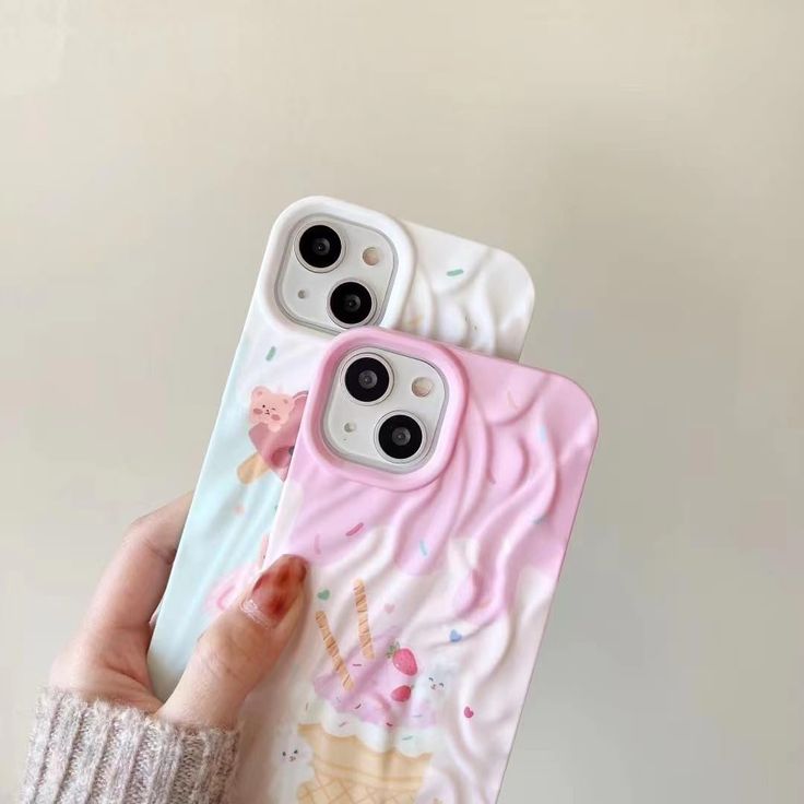 Multi Color Wavy Texture  For iPhone Case