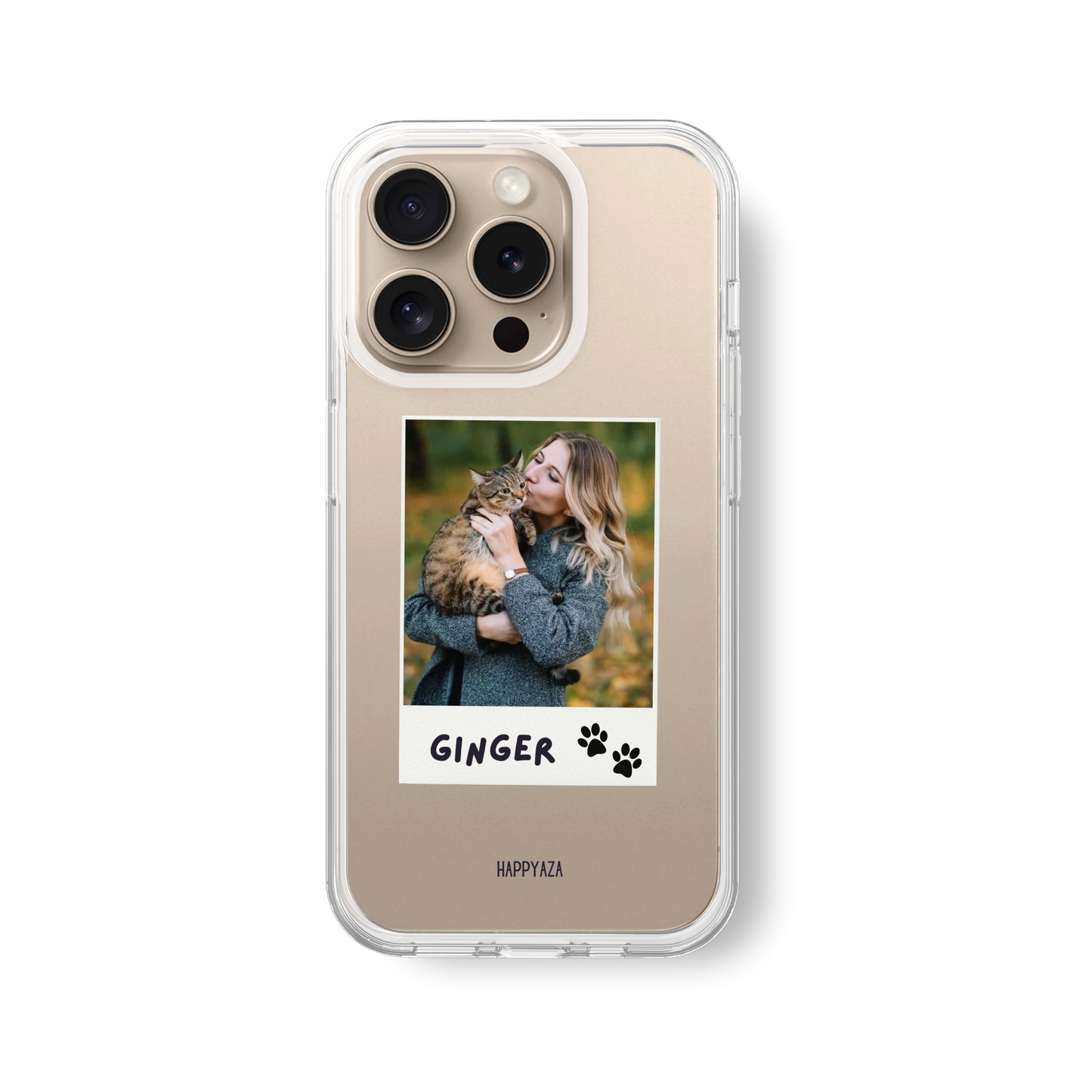 Personalised Pet With Name Soft Silicone Phone Case