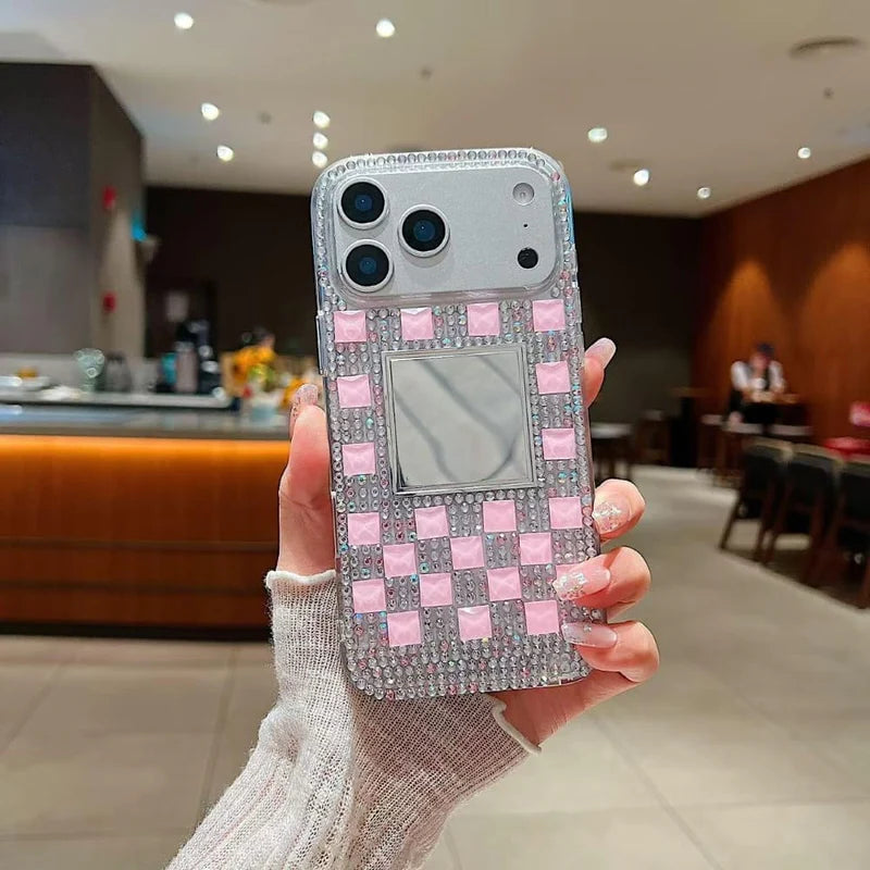 Diamond Glow Mirror Luxe Phone Case