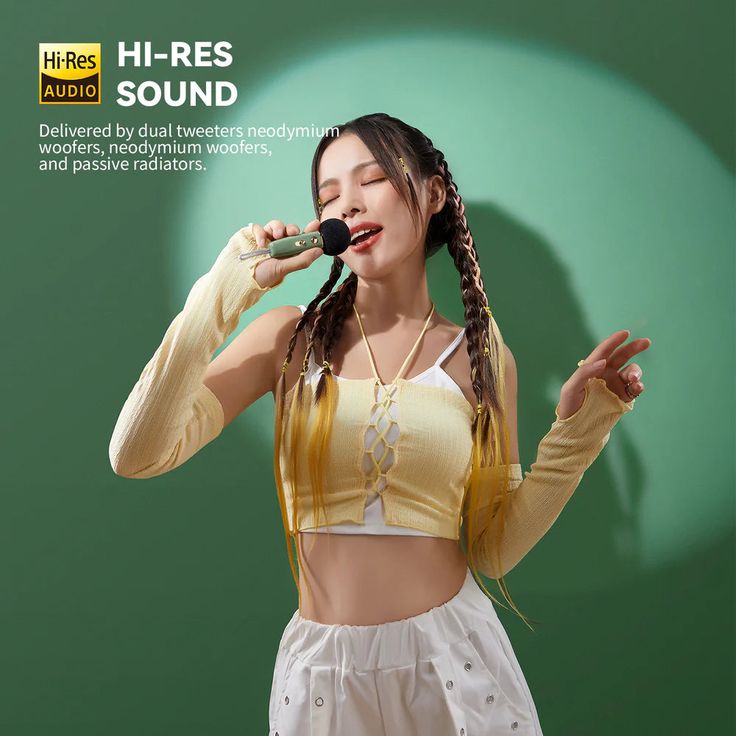 Divoom Ditoo PixelBeat Mic Mini Karaoke Machine Pixel Art Bluetooth Speaker