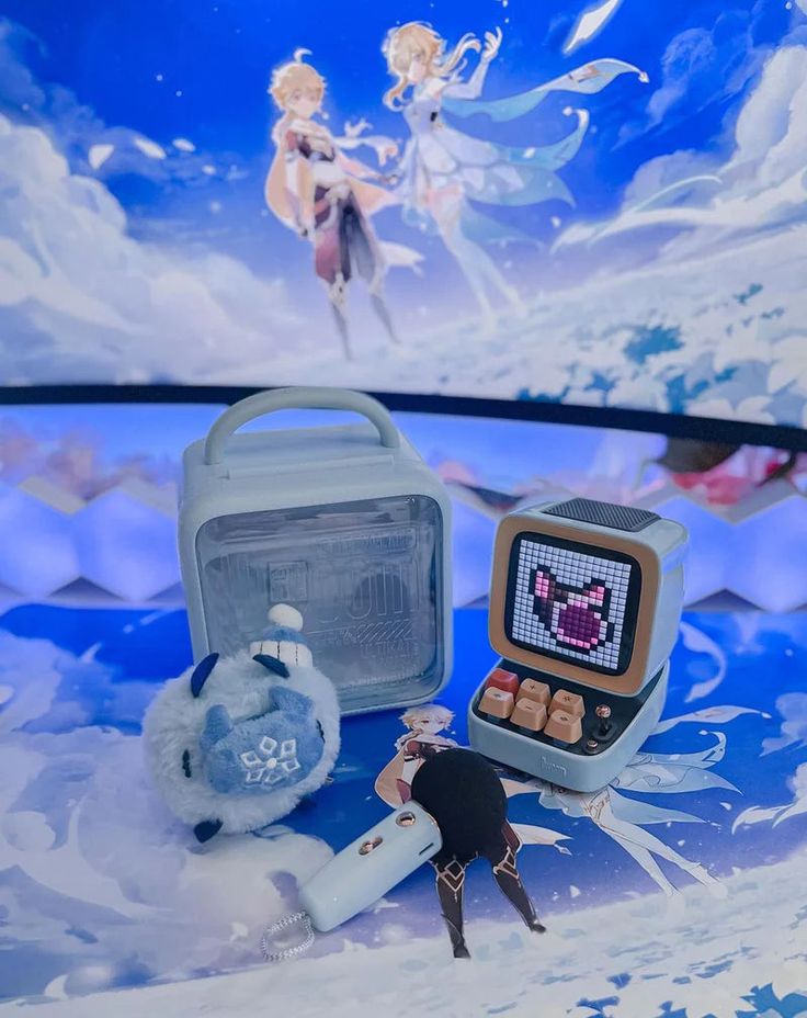 Divoom Ditoo PixelBeat Mic Mini Karaoke Machine Pixel Art Bluetooth Speaker