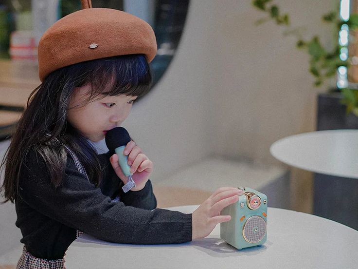 Divoom Fairy-OK Retro Mini Karaoke Speaker