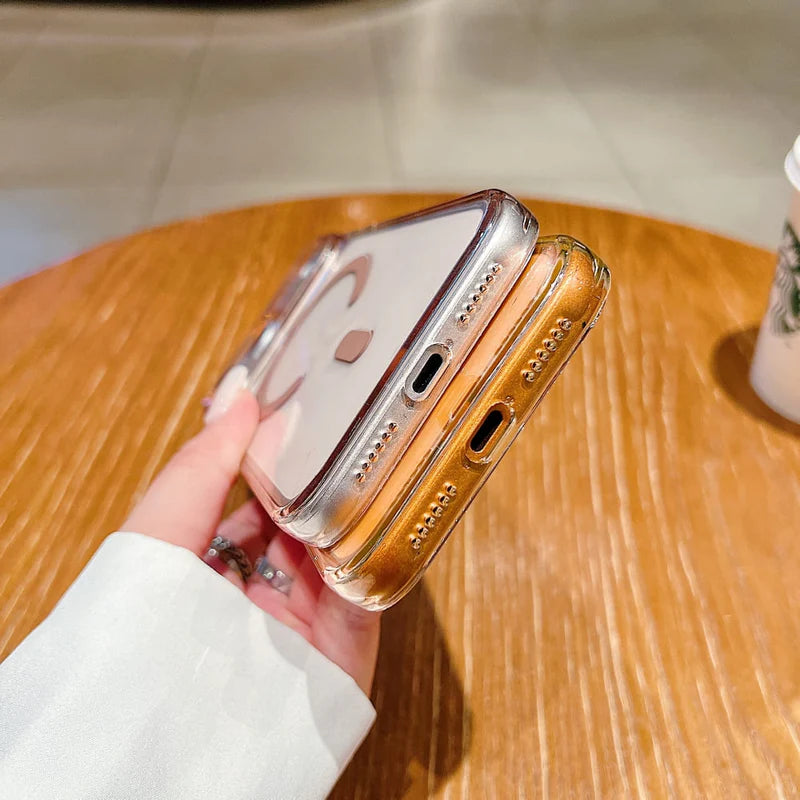 NY Elite Edge Transparent Phone Case (With Box Packing)
